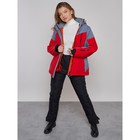 Куртка горнолыжная женская зимняя, размер 56, цвет красный - Фото 17
