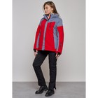 Куртка горнолыжная женская зимняя, размер 56, цвет красный - Фото 3