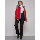 Куртка горнолыжная женская зимняя, размер 56, цвет красный - Фото 21
