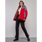 Куртка горнолыжная женская зимняя, размер 56, цвет красный - Фото 22