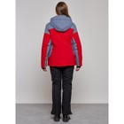 Куртка горнолыжная женская зимняя, размер 56, цвет красный - Фото 5