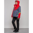 Куртка горнолыжная женская зимняя, размер 52, цвет красный - Фото 19