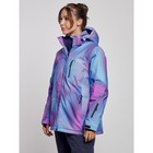 Куртка горнолыжная женская зимняя, размер 58, цвет фиолетовый - Фото 2