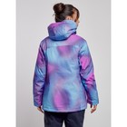 Куртка горнолыжная женская зимняя, размер 58, цвет фиолетовый - Фото 4