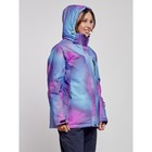 Куртка горнолыжная женская зимняя, размер 58, цвет фиолетовый - Фото 5