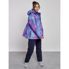 Куртка горнолыжная женская зимняя, размер 58, цвет фиолетовый - Фото 9