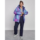 Куртка горнолыжная женская зимняя, размер 58, цвет фиолетовый - Фото 10