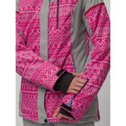 Куртка горнолыжная женская зимняя, размер 52, цвет розовый - Фото 8