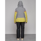 Куртка горнолыжная женская зимняя, размер 46, цвет жёлтый - Фото 12