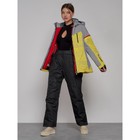 Куртка горнолыжная женская зимняя, размер 46, цвет жёлтый - Фото 8