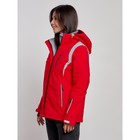 Куртка горнолыжная женская, размер 42, цвет красный - Фото 2
