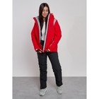 Куртка горнолыжная женская, размер 42, цвет красный - Фото 8