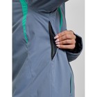 Куртка горнолыжная женская, размер 42, цвет серый - Фото 5