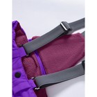 Костюм горнолыжный для девочки, рост 110 см, цвет фиолетовый - Фото 12