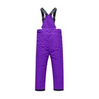 Костюм горнолыжный для девочки, рост 110 см, цвет фиолетовый - Фото 5