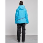 Костюм горнолыжный женский зимний, размер 56, цвет голубой - Фото 4