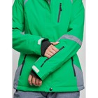Костюм горнолыжный женский зимний, размер 42, цвет зелёный - Фото 9