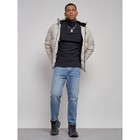 Куртка мужская зимняя, размер 56, цвет светло-бежевый - Фото 14