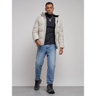 Куртка мужская зимняя, размер 56, цвет светло-бежевый - Фото 15