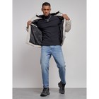 Куртка мужская зимняя, размер 58, цвет светло-бежевый - Фото 13