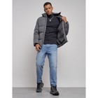 Куртка мужская зимняя, размер 54, цвет тёмно-серый - Фото 13