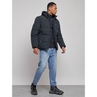 Куртка мужская зимняя, размер 56, цвет тёмно-синий - Фото 2