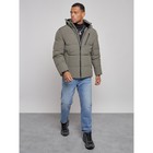 Куртка мужская зимняя, размер 48, цвет хаки - Фото 11