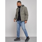 Куртка мужская зимняя, размер 50, цвет хаки - Фото 3