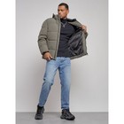 Куртка мужская зимняя, размер 54, цвет хаки - Фото 12