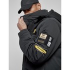 Куртка мужская зимняя, размер 54, цвет чёрный - Фото 9