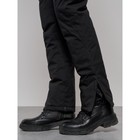 Полукомбинезон горнолыжный утеплённый женский зимний, размер 50, цвет чёрный - Фото 11