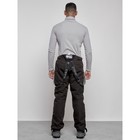 Полукомбинезон горнолыжный утеплённый мужской зимний, размер 52, цвет тёмно-серый - Фото 20