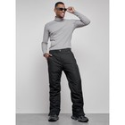 Полукомбинезон горнолыжный утеплённый мужской зимний, размер 50, цвет чёрный - Фото 21