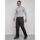 Полукомбинезон горнолыжный утеплённый мужской зимний, размер 52, цвет чёрный - Фото 8