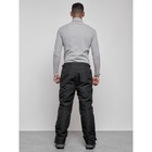 Полукомбинезон горнолыжный утеплённый мужской зимний, размер 52, цвет чёрный - Фото 10