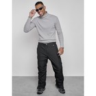 Полукомбинезон горнолыжный утеплённый мужской зимний, размер 54, цвет чёрный - Фото 19