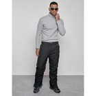 Полукомбинезон горнолыжный утеплённый мужской зимний, размер 56, цвет чёрный - Фото 20