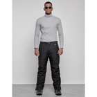 Полукомбинезон горнолыжный утеплённый мужской зимний, размер 56, цвет чёрный - Фото 7