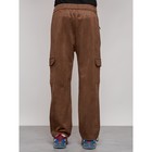 Штаны спортивные мужские, размер 48, цвет коричневый - Фото 18