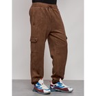Штаны спортивные мужские, размер 48, цвет коричневый - Фото 22