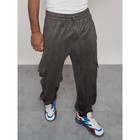 Штаны спортивные мужские, размер 48, цвет серый - Фото 13