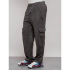Штаны спортивные мужские, размер 48, цвет серый - Фото 25