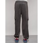 Штаны спортивные мужские, размер 48, цвет серый - Фото 29