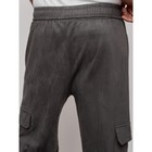 Штаны спортивные мужские, размер 48, цвет серый - Фото 9