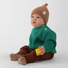 Джемпер вязаный Крошка Я Oranges, р.74-80, зеленый - фото 116580109 Джемпер вязаный Крошка Я Oranges, р.74-80, зеленый - фото 116580109