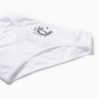 Трусы для девочки, цвет белый, рост 122-128 см - фото 23497189