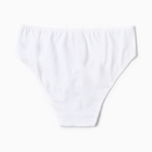 Трусы для девочки, цвет белый, рост 122-128 см - фото 23940255
