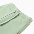 Комплект для девочки (толстовка, брюки), цвет зелёный, рост 92-98 см - Фото 8