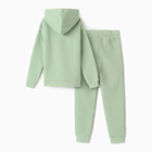 Комплект для девочки (толстовка, брюки), цвет зелёный, рост 92-98 см - Фото 10