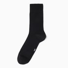 Набор мужских носков (3 пары), цвет чёрный, размер 27-29 - Фото 3
